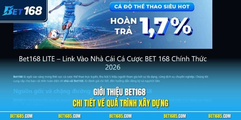 Giới Thiệu BET168 - Nền Móng Vững Trãi Tương lai Bền Vững 1 Giới thiệu BET168 chi tiết về quá trình xây dựng