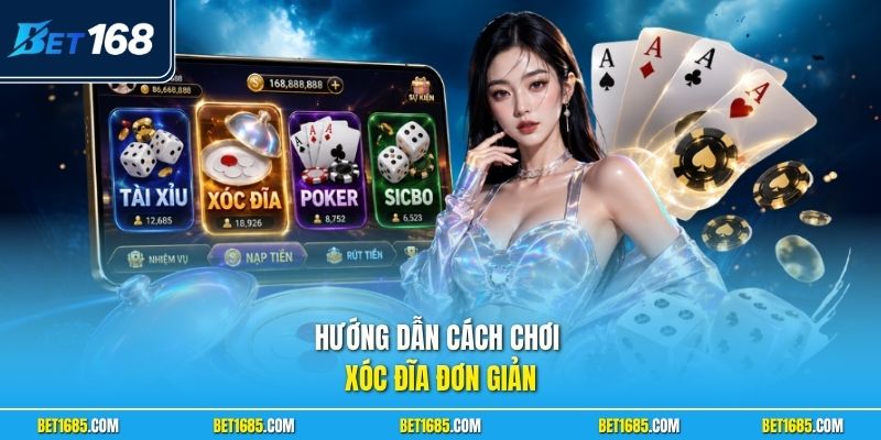 Cách Chơi Xóc Đĩa BET168 - Đa Dạng Cửa Cược Hấp Dẫn 2 Hướng dẫn cách chơi Xóc Đĩa đơn giản