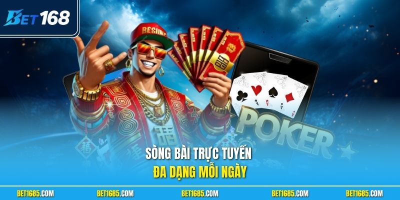 Casino BET168 - Sảnh Sòng Bạc Siêu Hấp Dẫn Mở Thưởng 247 2 Sòng bài trực tuyến đa dạng mỗi ngày