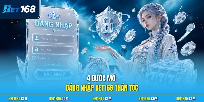 Đăng Nhập BET168 Chuẩn Xác Với Các Bước Đơn Giản Chỉ 1 Phút 2 Truy cập nhanh cần tránh lỗi nhập sai